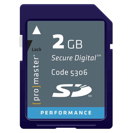 ProMaster 2GB Preformance Secure Digital Memory Card