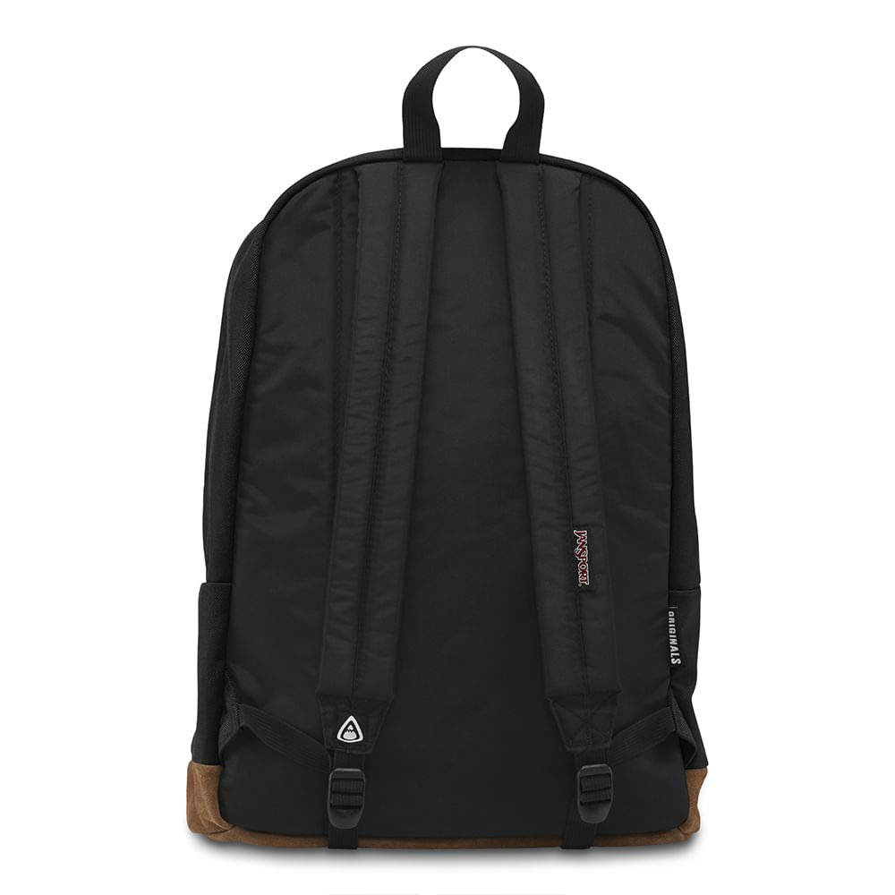 JanSport Right Pack Backpack - Durable Daypack with Padded 15" Laptop Sleeve, Spacious Main Compartment & Integrated Water Bottle Pocket - Black
