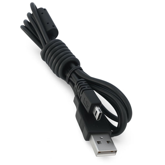 HQRP USB Data Transfer Cable Compatible with Sony Alpha A70 A100 A200 A300 A330 A350 A450 A850 A700 A900 DSLR Digital Camera Cord