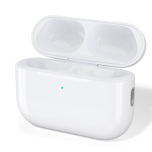 Wireless Charging Case Replacement for AirPods Pro 3 (2025 Release), USB-C Port with Pairing & Sync Button, Replacement Airpods Pro 3 Charging case