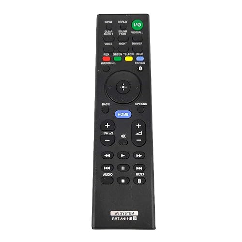 New RMT-AH111E Remote Control for Sony Sound bar Home Theatre System for HT-ST5 HT-XT1 HT-CT290 HT-CT291 HT-NT3 SA-CT390