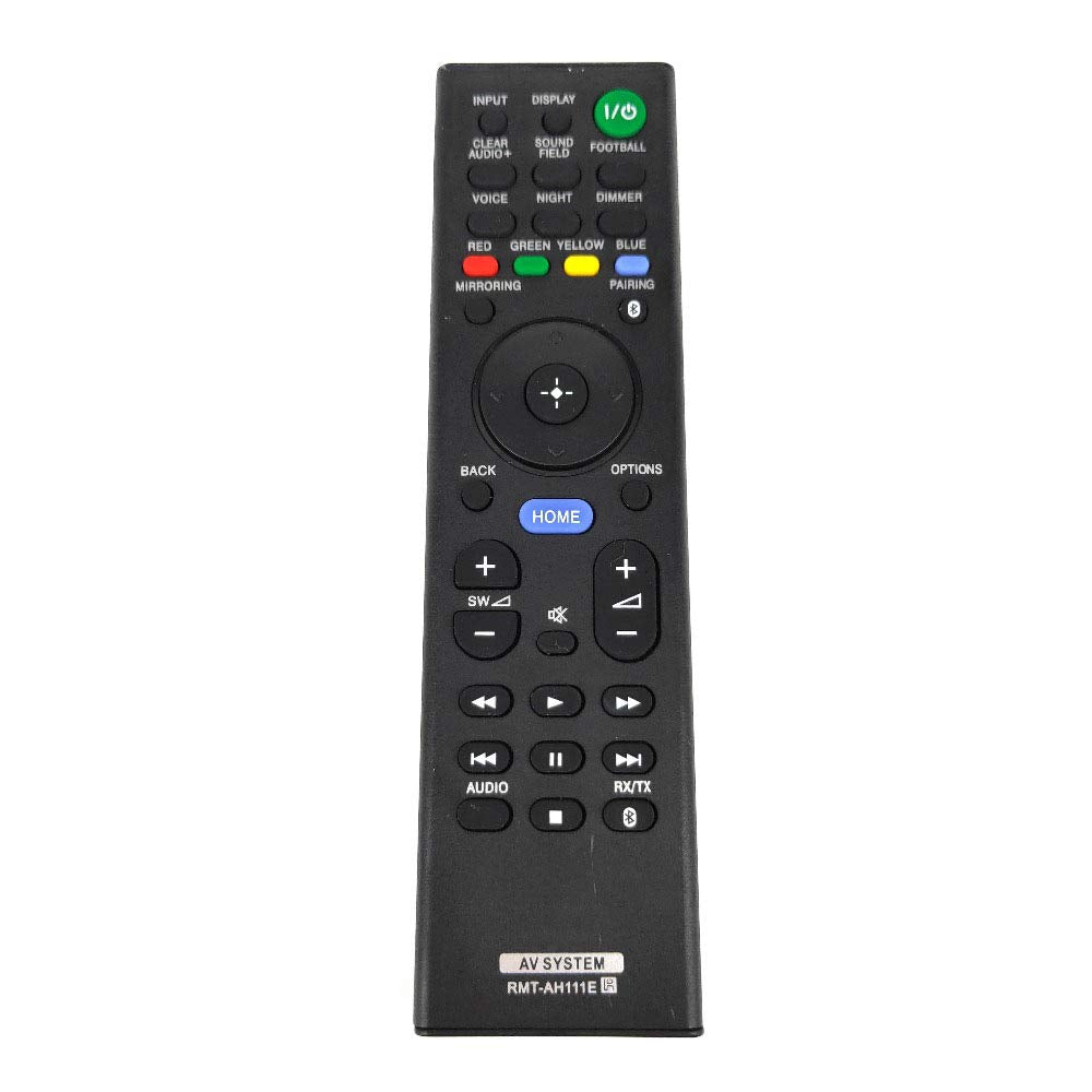 New RMT-AH111E Remote Control for Sony Sound bar Home Theatre System for HT-ST5 HT-XT1 HT-CT290 HT-CT291 HT-NT3 SA-CT390