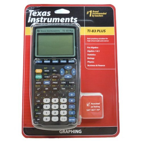 Texas Instruments Ti-83 Plus Graphing Calculator(packaging May Vary)