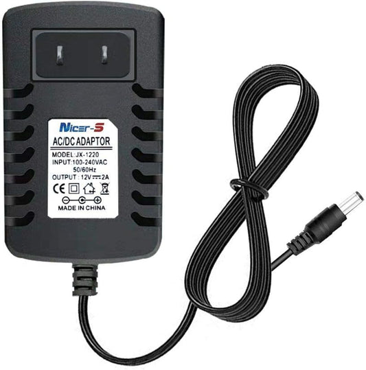 12V AC Power Adapter fits for Seagate Backup Plus SRD0SD0, Expansion SRD00F2, Central, FreeAgent GoFlex, SimpleTech External Hard Drive Power Supply…
