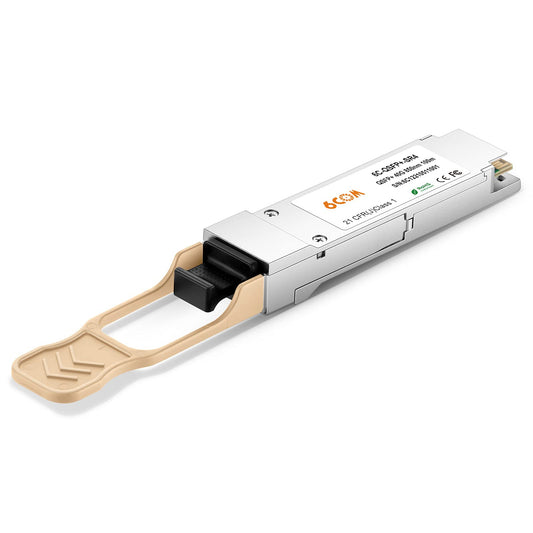 6COMGIGA 40 Gigabit QSFP+ MPO Multi-Mode Transceiver, 40GBASE-SR4 Module Compatible with Cisco QSFP-40G-SR4, 850nm, DDM, 100m