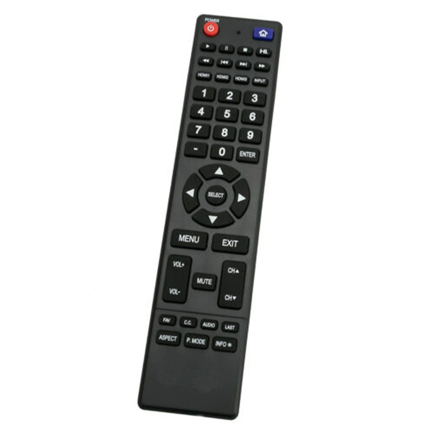 New Remote Control Replacement for Hitachi TV LE50A6R9A LE55A6R9A LE43A509A LE50A3 LE43A509 LE49A509