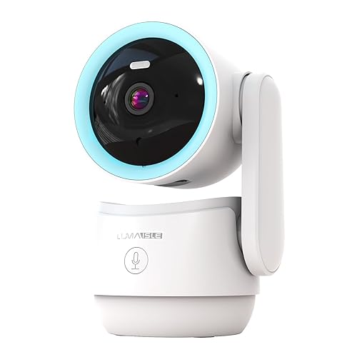 2K Pan/Tilt Security Camera, Smart WiFi Indoor Cameras for Home Security with AI Motion Detection, Dual-Band Wi-Fi (5G/4G) Camera with Phone App