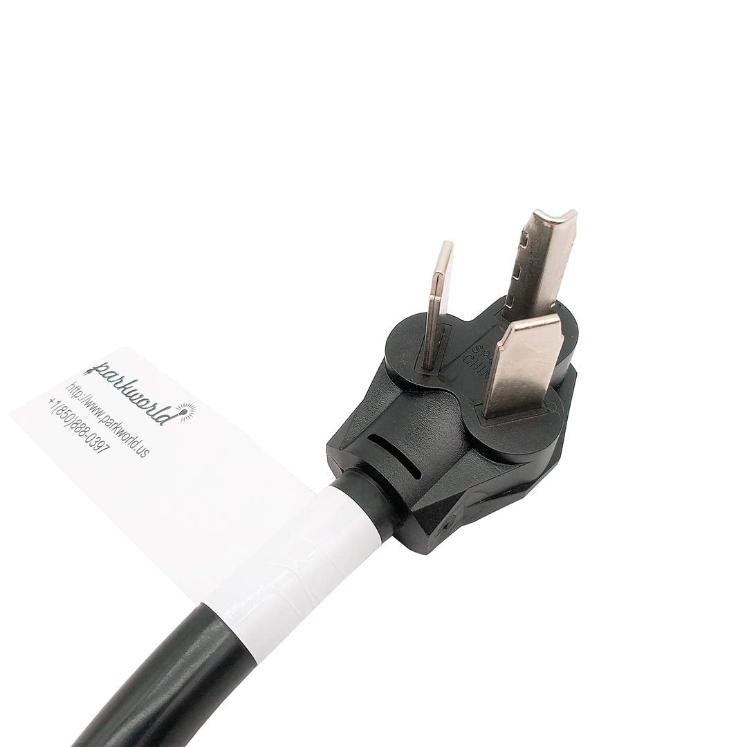 Parkworld 60431 AC Adapter Cord Dryer 10-30P to Generator L14-30R 30A, 250V, 18 inch