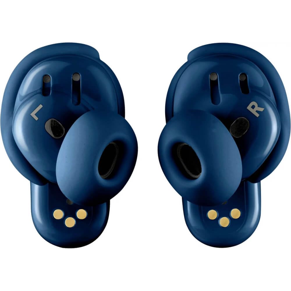 Bose QuietComfort Ultra Noise Cancelling Earbuds - Lunar Blue (Renewed)