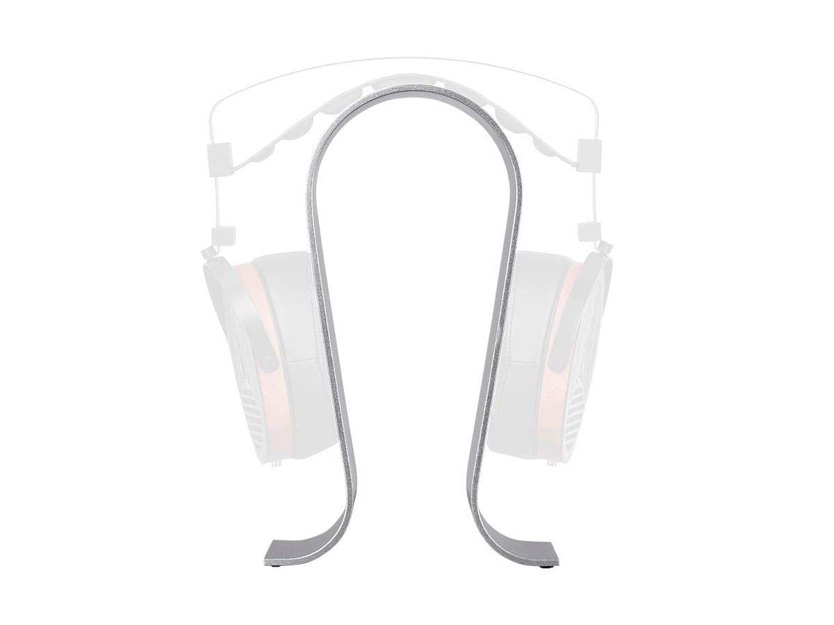 Monoprice Headphone Stand - Silver, Full Aluminum Construction, Solid and Stable, Fits Most Headphones