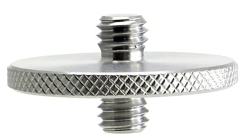 Monster Male to Male 3/8" to 3/8" Stainless Steel Adapter/Tripod/SS Coupler Desmond