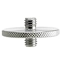 Monster Male to Male 3/8" to 3/8" Stainless Steel Adapter/Tripod/SS Coupler Desmond