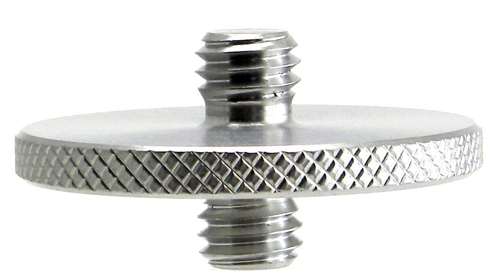 Monster Male to Male 3/8" to 3/8" Stainless Steel Adapter/Tripod/SS Coupler Desmond