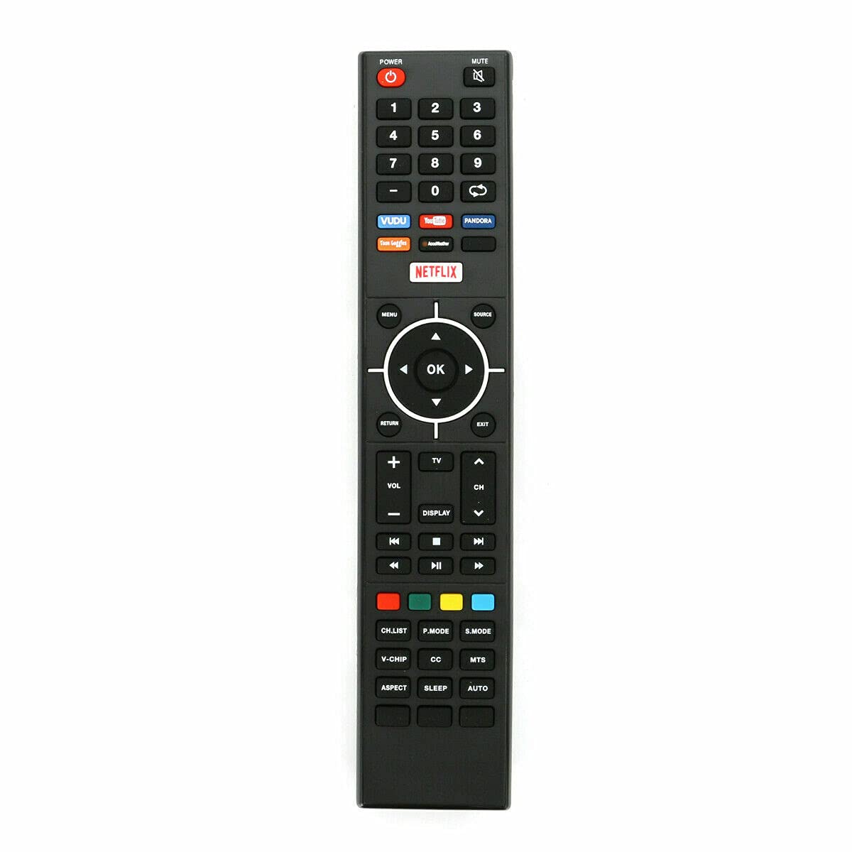 Replace Remote Control for Seiki TV SE-50FYT SE40FYP1T SE58UY06 SE65UY06 SE43FYT