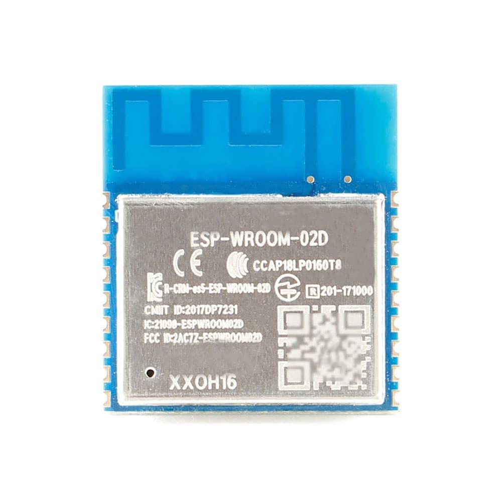 Rakstore 2 Pcs ESP-WROOM-02D ESP8266 WiFi MCU Wireless Module Wireless Transceiver Module 4MB Flash (ESP-WROOM-02D)