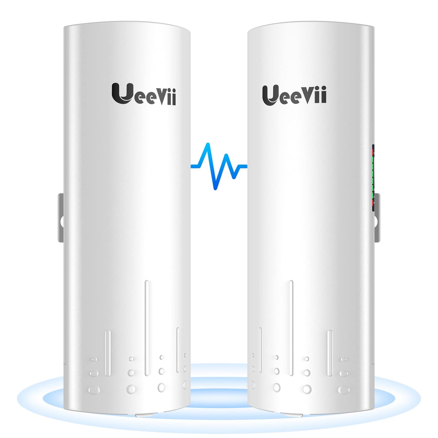 Wireless Bridge Point to Point Outdoor: UeeVii CPE450 5.8G 3Km Long Range Wi-Fi Bridge for Extend Network to Barn and Surveillance Range - Work