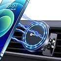 VICSEED for MagSafe Car Mount [Upgraded Strongest Magnet Power] Magnetic Phone Holder for Car Vent 360 Adjustable Magnetic Car Phone Holder Mount