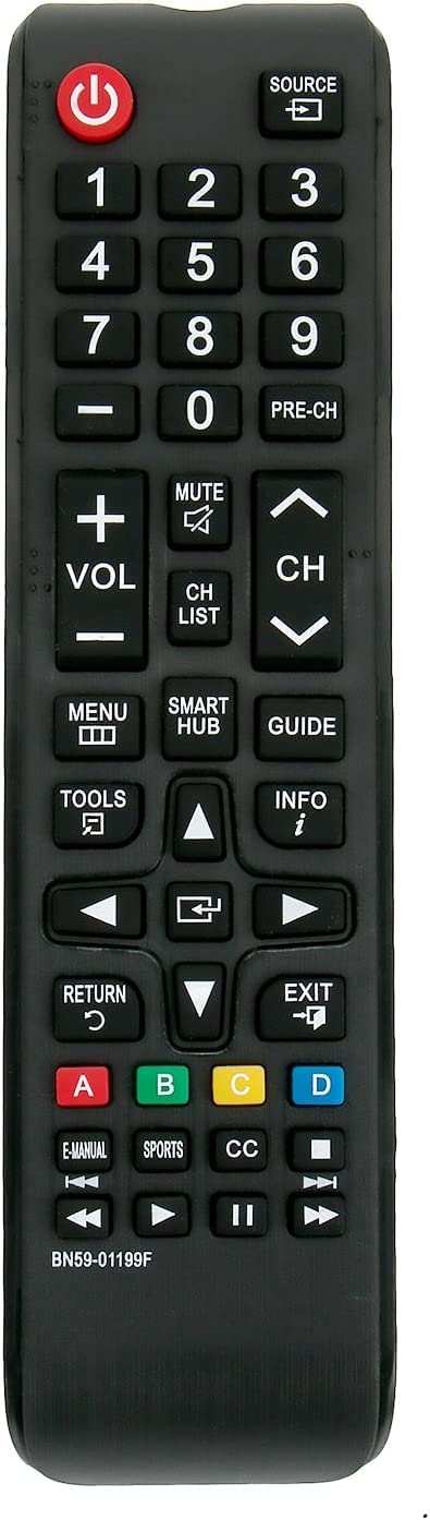 Universal Replacement Remote Control for Samsung UN50J5200 UN50J5200AF UN50J5200AFXZA Smart LED TV
