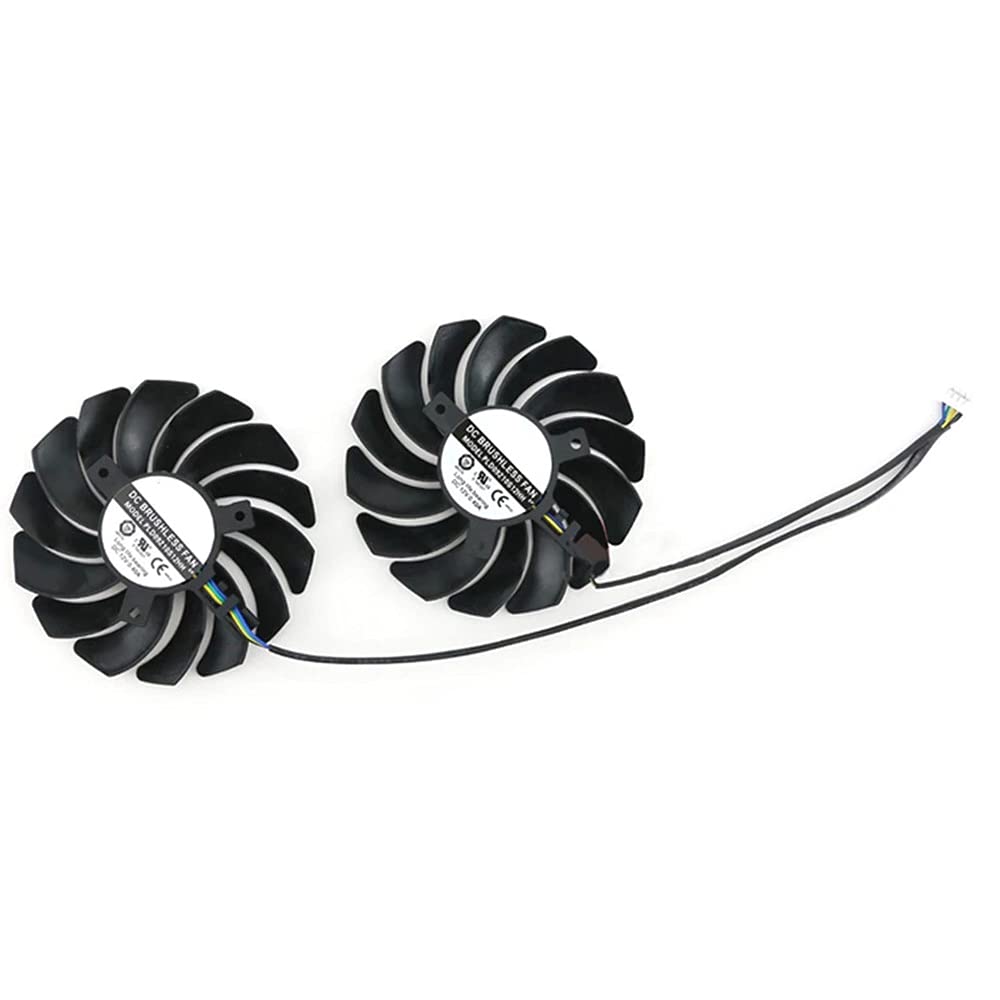 Rakstore PLD09210B12HH 85mm Graphics Card Cooling Fan Replacement for MSI RTX 3080 3080Ti 3090 Ventus 3X Quiet Cooler Fan (B+C)
