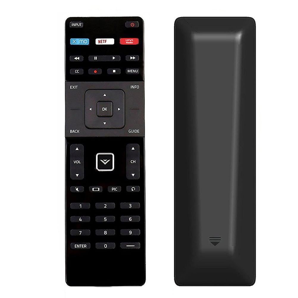 XRT122 Replacement Remote Control fit for Vizio TV D50-E1 D65-E0 D43-E2 D55-E0 D65-E0 D43-E2 D50-E1 D55-E0 D65-E0 D39H-D0 E43-C2 E55-C2 E65-C3 E70-C3