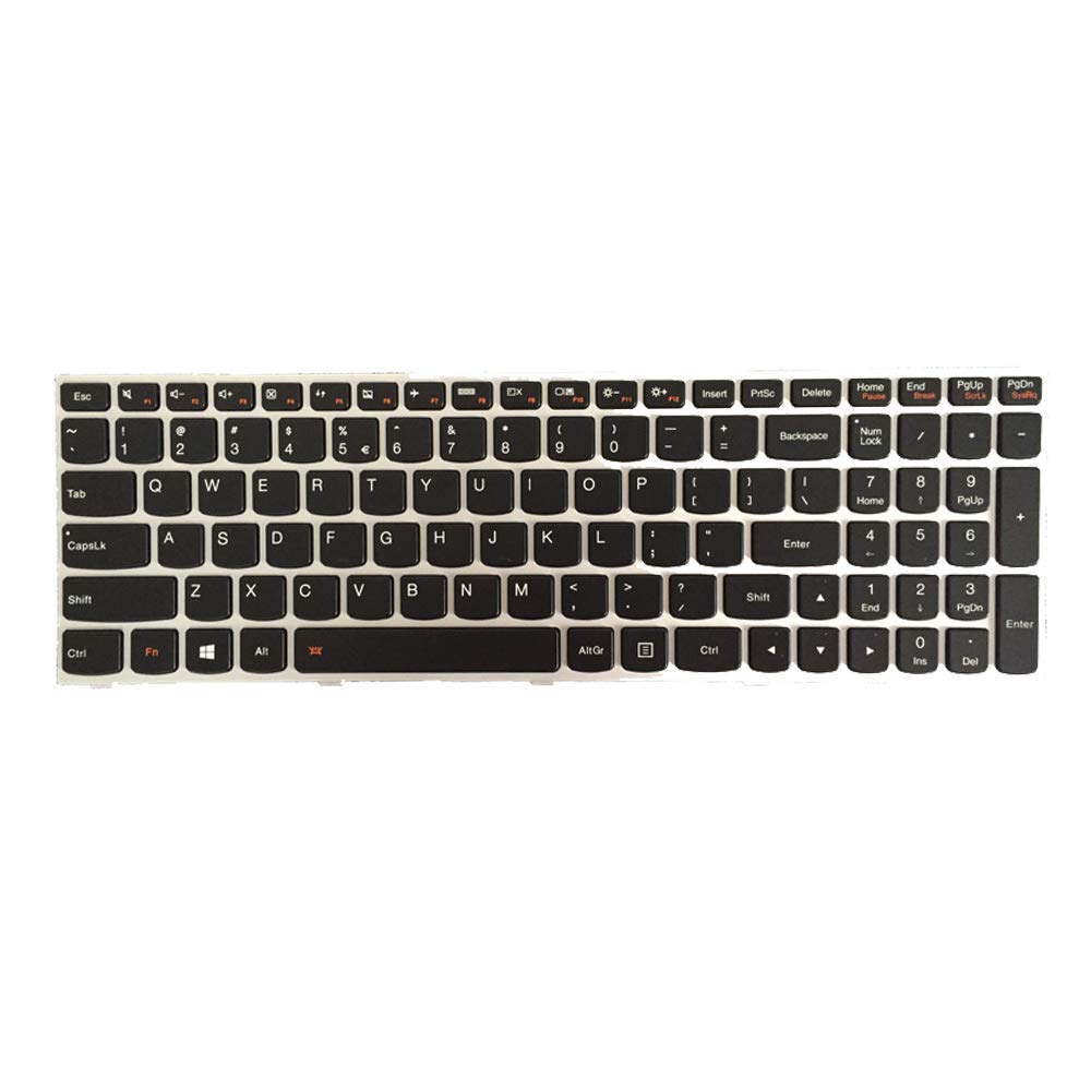 Laptop Replacement Keyboard Fit Lenovo Z50-70 Z50-70A Z50-75 Z50-80E Z51-70 Z51-70A US Layout with Backlight