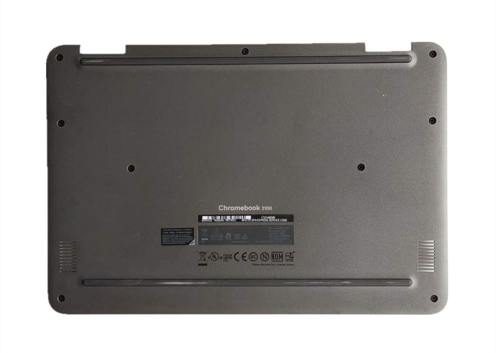 for Dell Chromebook 11 3100 Laptop Bottom Base Cover Lower Case 2RY30 02RY30 Non-Touch