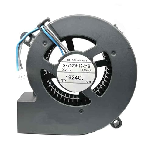 SF7020H12-21B DC12V 250mA 7020 3-Wire Projector Fan