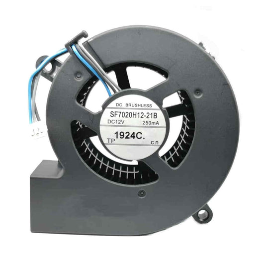 SF7020H12-21B DC12V 250mA 7020 3-Wire Projector Fan