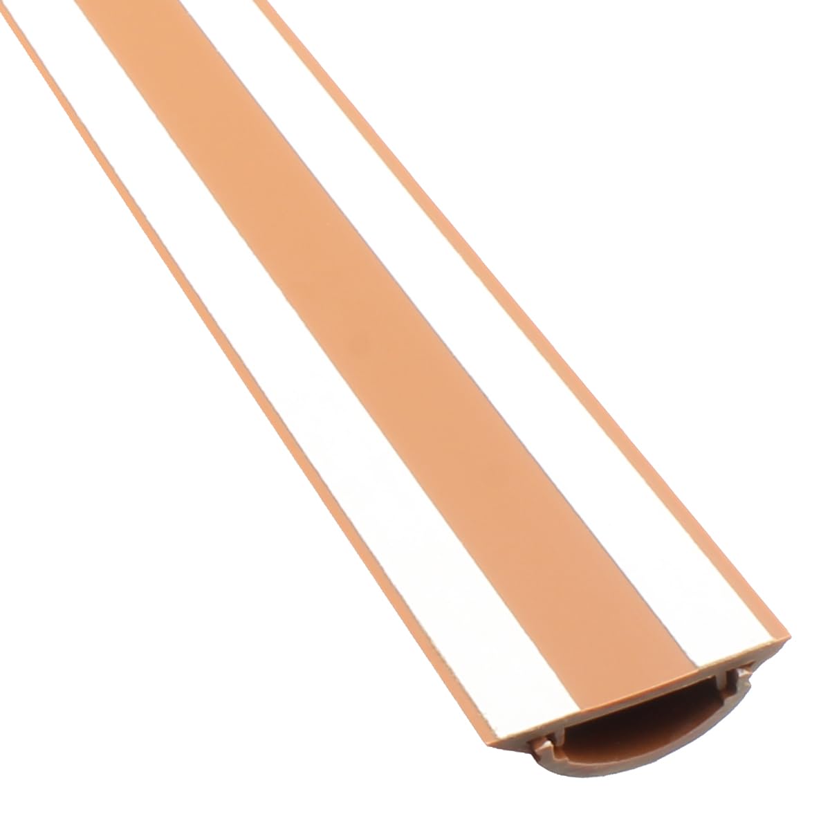 Electriduct Cable Shield Floor Cord Cover CSX-2 PVC Wire Protector 36 Inch - Wood Grain Cherry