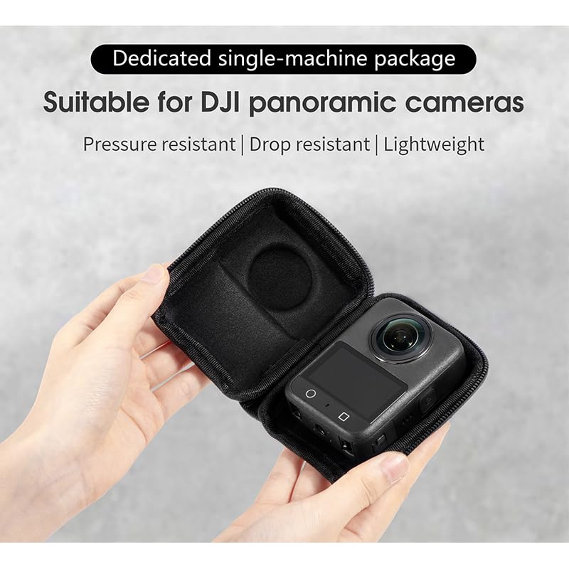 XYYORITRIX Mini Bag Case for DJI OSMO 360 camera,Carrying Portable Storage boxes Accessory,Half-open design, Half-open design, can be connected to a