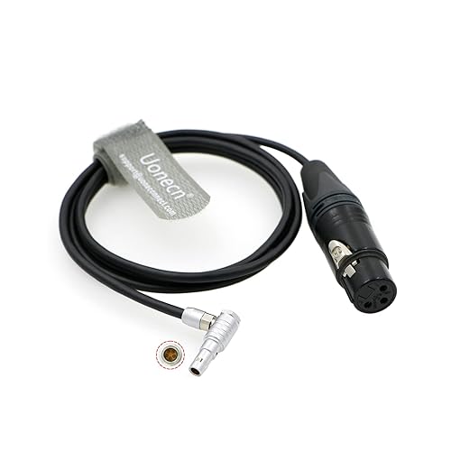 Arri Alexa Mini Audio Cable XLR 3 pin Female Connector to fhg.00b 5 pin Male Plug for Alexa mini Cable Camera Cable.