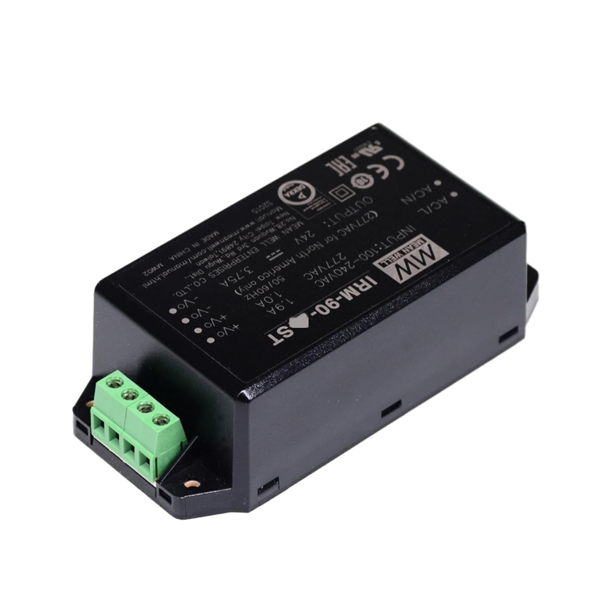 Mean Well IRM 90W 24V 3.75A Switching Power Supply? IRM-90-24ST Screw Terminal Type AC-DC