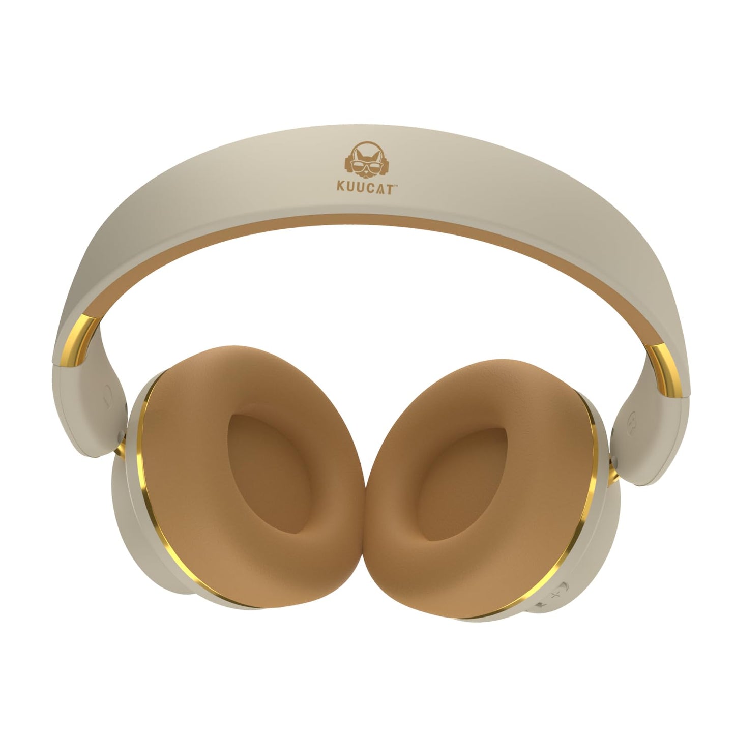 KUUCAT H8 Active Noise Cancelling Headphones,120H Playtime,Deep Bass,HiFi Foldable Wireless Over Ear Bluetooth Headphones, Soft Earmuffs &Light