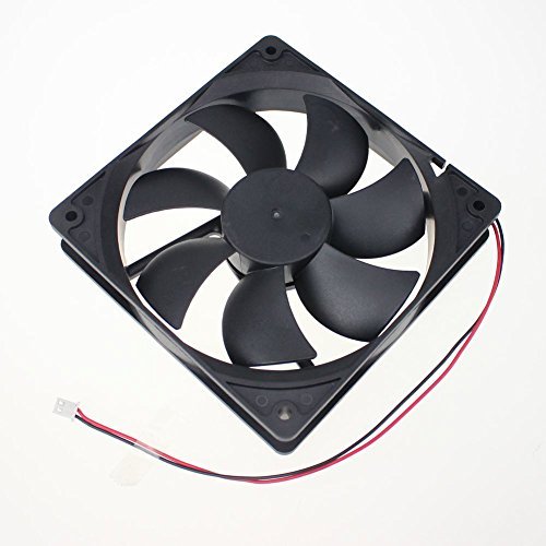 GDSTIME 2-Pack Dual Ball Bearing 24V 120mm x 25mm 5 inch Brushless DC Cooling Fan
