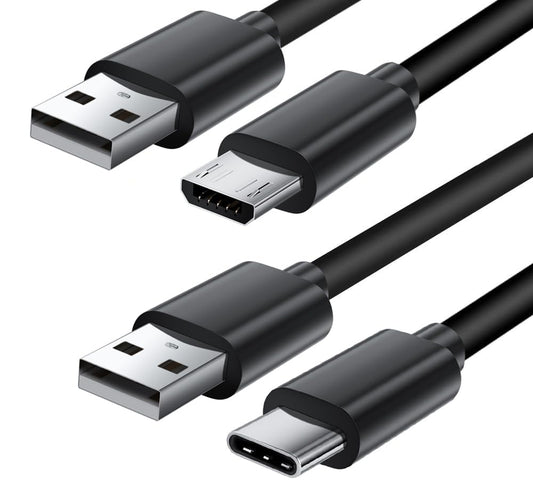 Fast Charger for Amazon Fire Tablet,2Pack 10Ft Long Micro USB Cable USB C Charging Wire for Kindle Paperwhite,Charger Cord for All Generation Fire HD