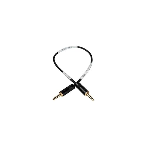 Sescom LN2MIC-PCDM50 3.5 Line to Mic 35dB Attenuation 9" DSLR Cable for Sony PCM-D50