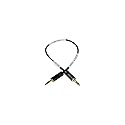 Sescom LN2MIC-PCDM50 3.5 Line to Mic 35dB Attenuation 9" DSLR Cable for Sony PCM-D50