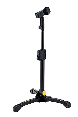 Hercules MS300B Low Profile Straight Microphone Stand with EZ Mic Clip