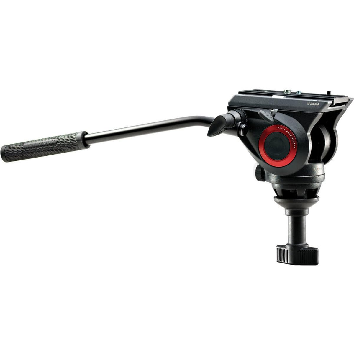 Manfrotto MVK500AM, Lightweight Fluid Video System, Head Included, Professional Tripod, Compatible with Interchangeable Lens Cameras and DSLR bodies