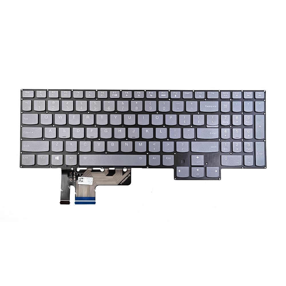 KGIGIBE Replacement Backlit Keyboard for Lenovo Legion 7-16ACHg6 16ITHg6 7-15IMH05 7-15IMHg05 Laptop Keyboard US Backlit Without Frame