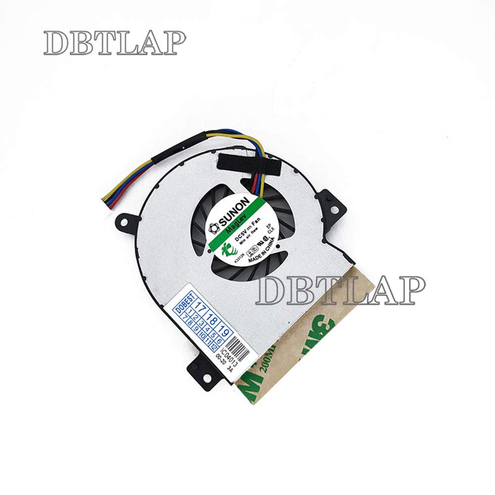 DBTLAP Laptop CPU Fan Compatible for ASUS Eee PC 1215 1215T 1215N 1215B 1215P 1215TL Cooling Fan AB05105HX69DB00