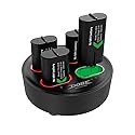 GAMFAMI Rechargeable Battery Packs for Xbox One/Xbox Series X|S, 4 X 1200mAh Xbox One Controller Battery Packs, Rechargeable Batteries with Charging