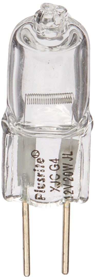 Plusrite 5118 05118 - Xjc20/CL/G4/12V Bi Pin Base Single Ended Halogen Light Bulb,