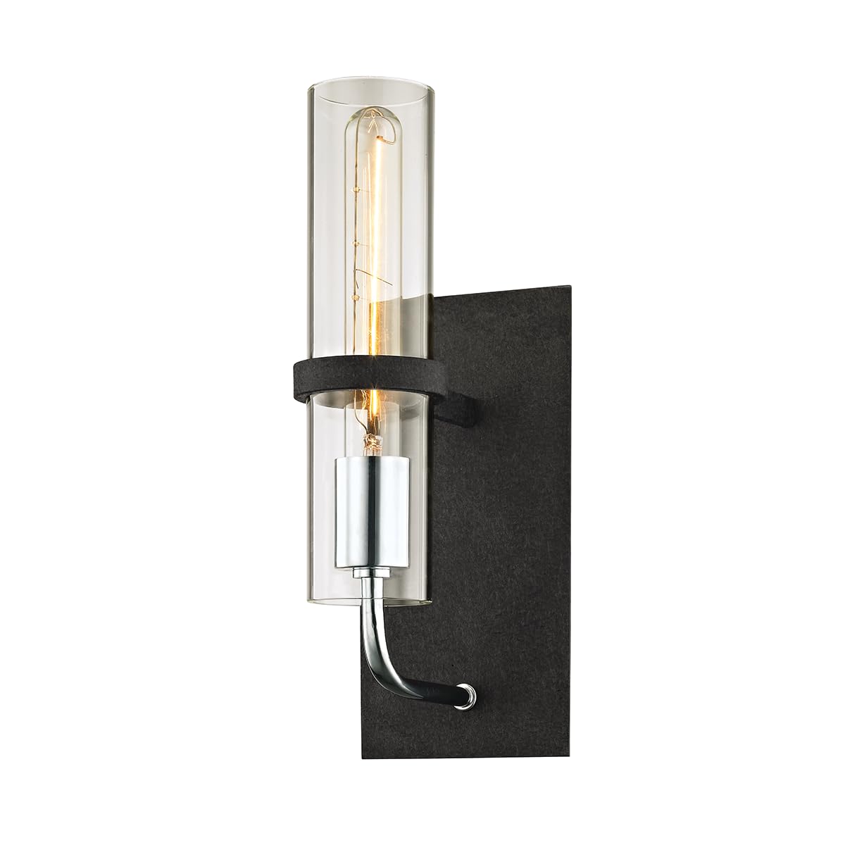 Troy Lighting B6191 Xavier - 1 Light Wall Sconce 13.5 inches Tall and 5.25 inches Wide - Vintage Iron Finish