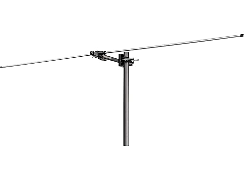 Channel Master FM Antenna - Multi-Directional Outdoor FM Antenna - 50+ Mile Range, Dipole Design, Heavy-Duty, Long-Range Reception Power, FM & HD