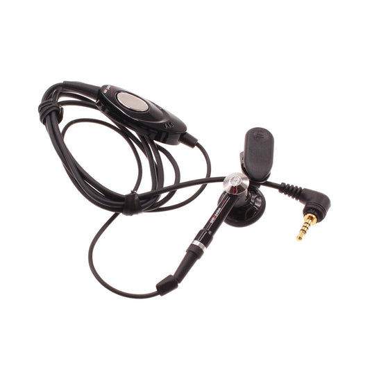 Xenda Mono Headset Wired Earphone Single Earbud 2.5mm Headphone Black Compatible with BlackBerry 8800-8820 - 8830 - Curve 8350i - Pearl 8100…