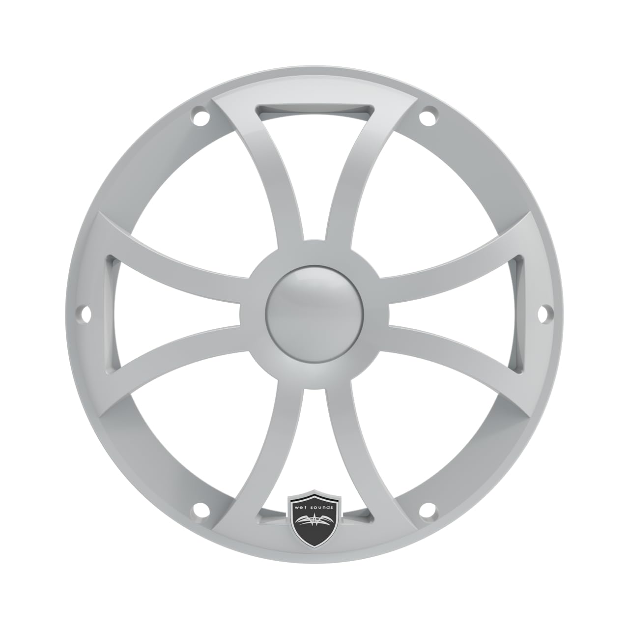 Wet Sounds REVO8XS-SGRILL Silver XS Open Style Grill for The REVO 8" Subwoofer