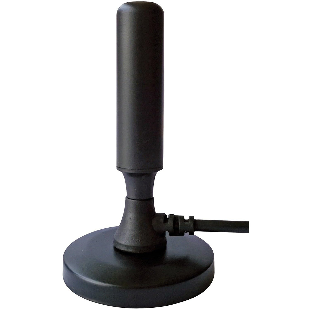 QFX ANT-23 HDTV Indoor Antenna Receives 360° Signals Up to 40 Mile Range, Support 4K Ultra HD, HD, DTV, VHF, UHF, HDTV 1080P, 1080I, 720P with Magnetic Base Magnetic Base