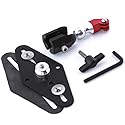 FLIGHTFLIX Rock Steady Surface Exterior Airplane Camera Ball Mount Compatible with GoPro and Action Cameras - Car RV Truck Boat