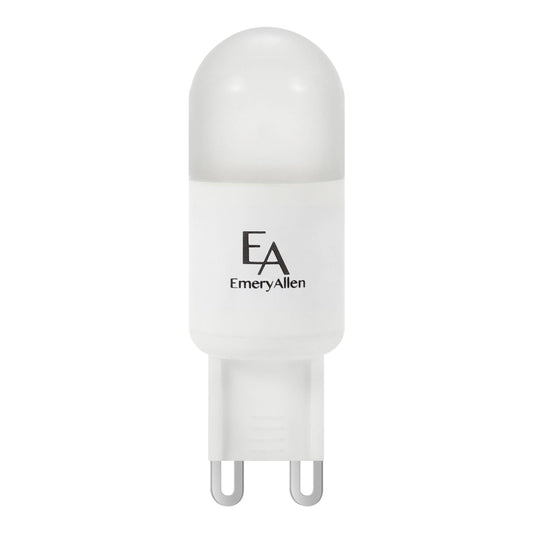 EmeryAllen G9 COB LED Bulb 5.0W (60W Eq), 2700K, Dimmable, 120V
